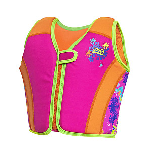 Dziecięca kamizelka pływacka Zoggs SEA UNICORN SWIMSURE JACKET PINK