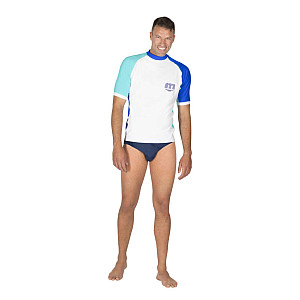 Męska koszulka z lycry Mares SEASIDE RASHGUARD SHIELD, krótkie rękawy