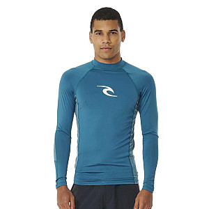 Męski T-shirt RIP CURL WAVES z lycry, długi rękaw