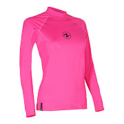 Damska koszulka z lycry Aqua Lung RASHGUARD SLIM FIT różowa długa rękaw