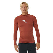 Męski T-shirt RIP CURL WAVES z lycry, długi rękaw