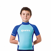 Chłopięca koszulka z lycry Mares RASHGUARD JUNIOR, krótki rękaw