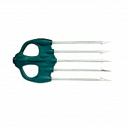 Końcówki harfy Omer MUSTAD GREEN 5-HROT NYLON