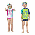 Koszulka dziecięca z lycry Mares SEASIDE RASHGUARD SHIELD KID GIRL