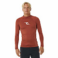 Męski T-shirt RIP CURL WAVES z lycry, długi rękaw