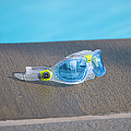 Dziecięce okulary pływackie Aqua Sphere SEAL KID 2 niebieskie szkła