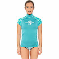 Damska koszulka z lycry Scubapro RASHGUARD CARIBBEAN UPF50, krótki ręk,