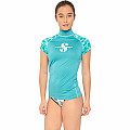 Damska koszulka z lycry Scubapro RASHGUARD CARIBBEAN UPF50, krótki ręk,