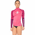 Damska koszulka z lycry Scubapro RASHGUARD FLAMINGO UPF50, długi rękaw