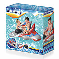 Leżak dmuchany Bestway 41443 GALAXY GLIDER Fighter 136 x 135 cm szary