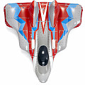 Leżak dmuchany Bestway 41443 GALAXY GLIDER Fighter 136 x 135 cm szary