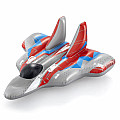 Leżak dmuchany Bestway 41443 GALAXY GLIDER Fighter 136 x 135 cm szary