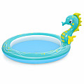 Nadmuchiwany basen Bestway 53114 SEAHORSE SPRINKLER 188 x 160 x 86 cm