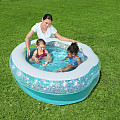 Basen dmuchany Bestway 52489 SPARKLE SHELL KIDDIE POOL 150 x 127 x 43 cm